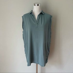 Prana Lightweight Turquoise Top Size XL